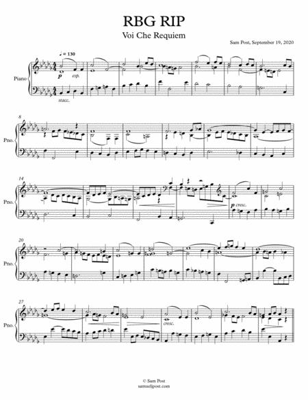 Free Sheet Music Rbg Rip Op 62