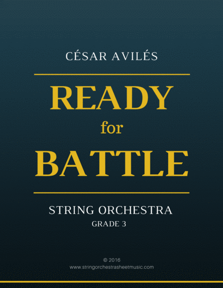 Free Sheet Music Ready For Battle