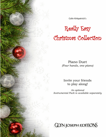 Really Easy Christmas Collection 20 Carols And Hymns For Piano Duet Sheet Music