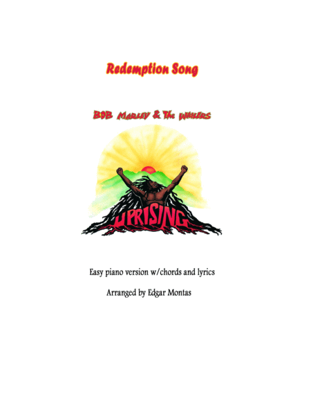 Redemption Song Sheet Music