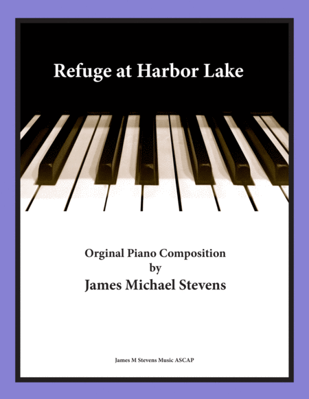 Free Sheet Music Refuge At Harbor Lake Reflective Piano