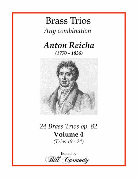 Reicha 24 Trios Vol 4 Trios 19 24 Sheet Music