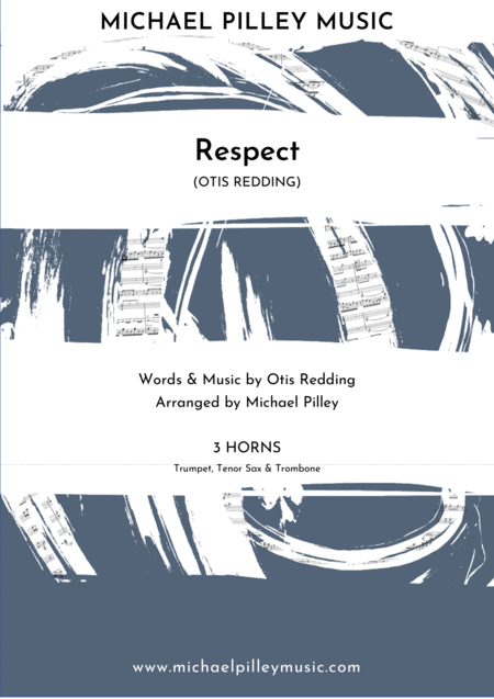 Free Sheet Music Respect Otis Redding 3 Horns