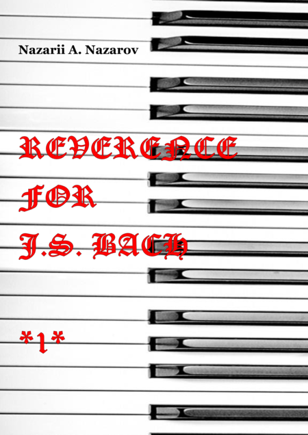 Free Sheet Music Reverence For Js Bach 1