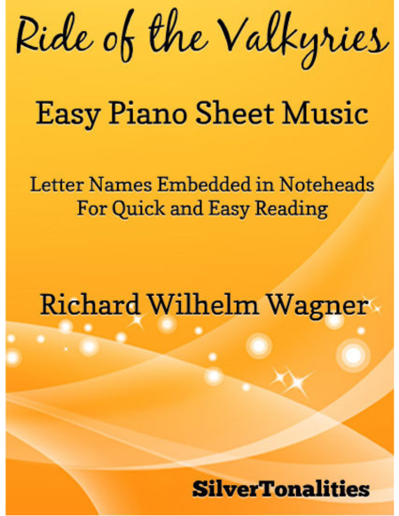 Free Sheet Music Ride Of The Valkyries Easy Piano Sheet Music