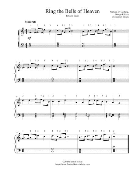 Ring The Bells Of Heaven For Easy Piano Sheet Music