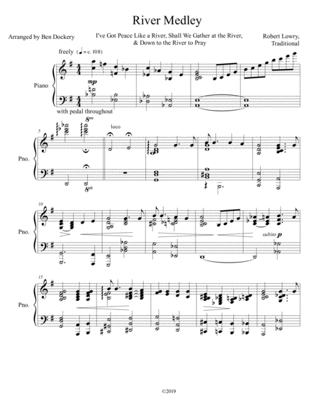 River Medley Sheet Music