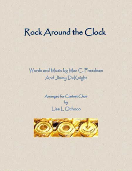 Rock Around The Clock For Clarinet Choir Sheet Music