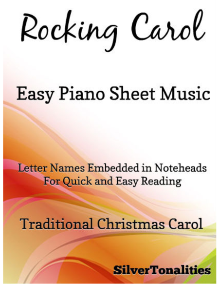 Rocking Carol Easy Piano Sheet Music Sheet Music