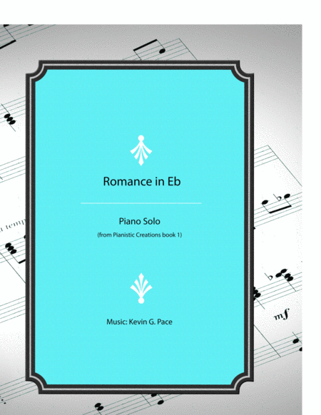 Free Sheet Music Romance In Eb Original Piano Solo