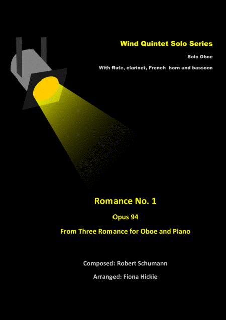 Romance Opus 94 No 1 Sheet Music