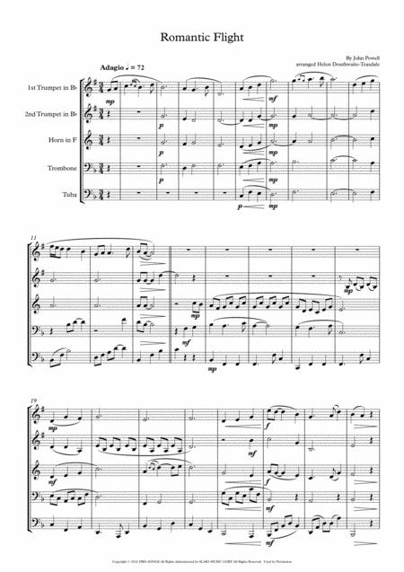 Romantic Flight Sheet Music