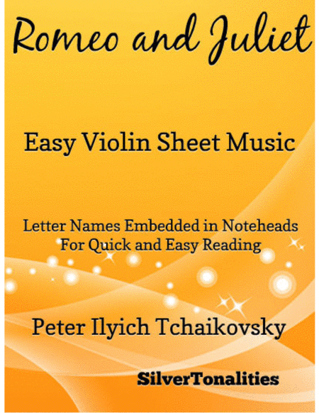 Free Sheet Music Romeo And Juliet Easy Violin Sheet Music