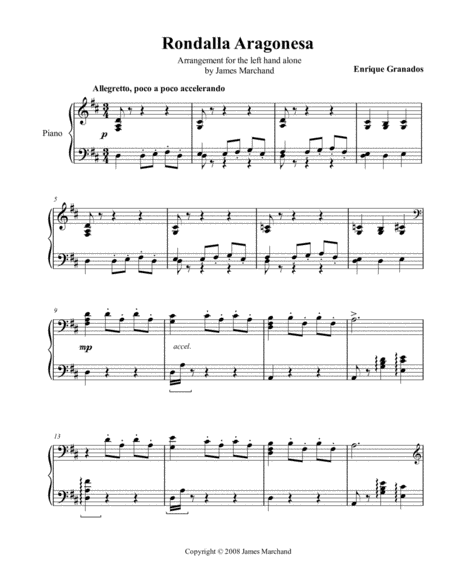 Rondalla Aragonesa Sheet Music