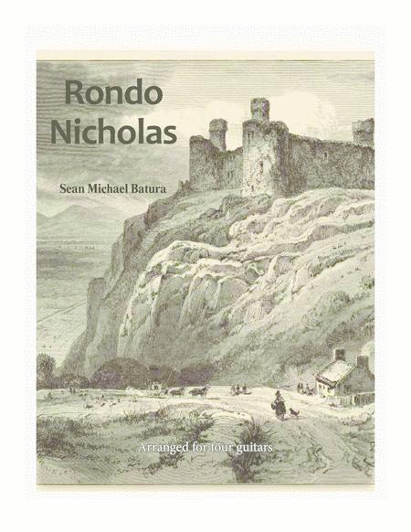 Free Sheet Music Rondo Nicholas Guitar Quartet