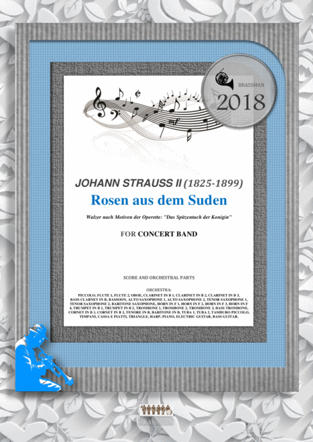 Free Sheet Music Rosen Aus Dem Suden