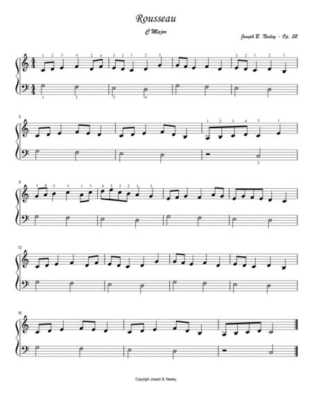 Rousseau Sheet Music