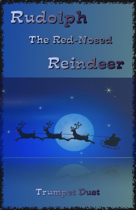 Rudolph The Red Nosed Reindeer For Trumpet Duet Sheet Music