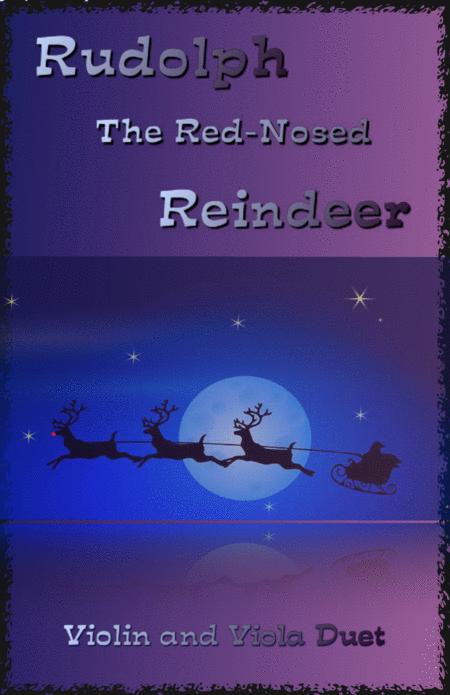 Free Sheet Music Rudolph The Red Nosed Reindeer For Violin And Viola Duet