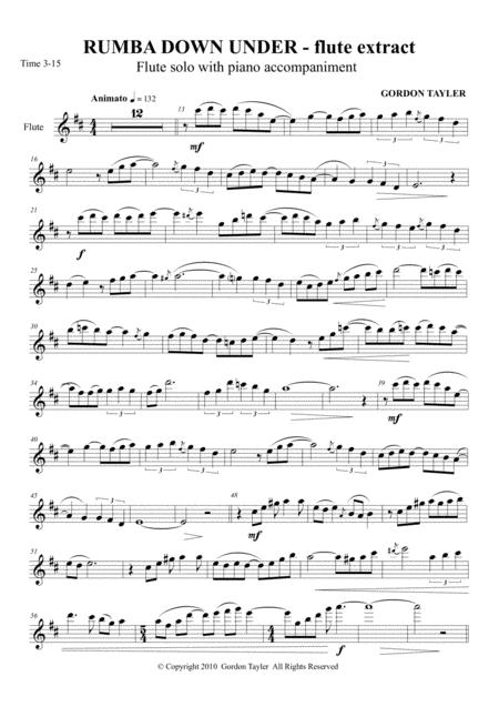 Rumba Down Under Sheet Music