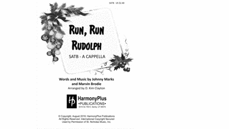 Run Run Rudolph Sheet Music