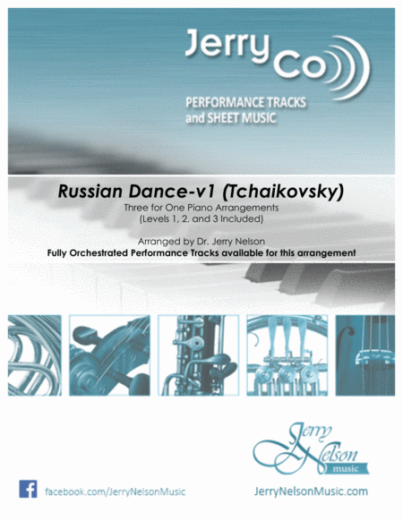 Free Sheet Music Russian Dance V1 Tchaikovsky Levels 1 2 3