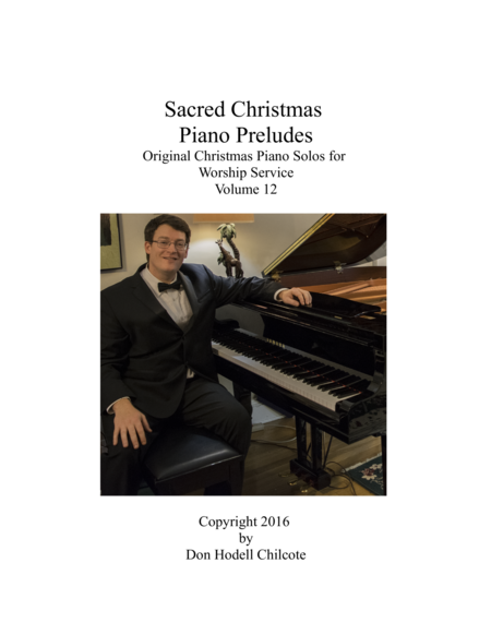 Sacred Christmas Piano Preludes Volume 12 Sheet Music