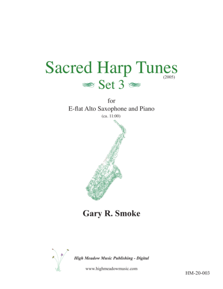 Sacred Harp Tunes Set 3 Sheet Music