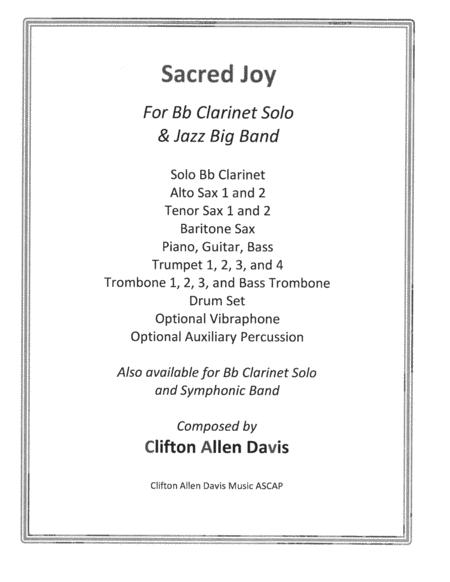Free Sheet Music Sacred Joy