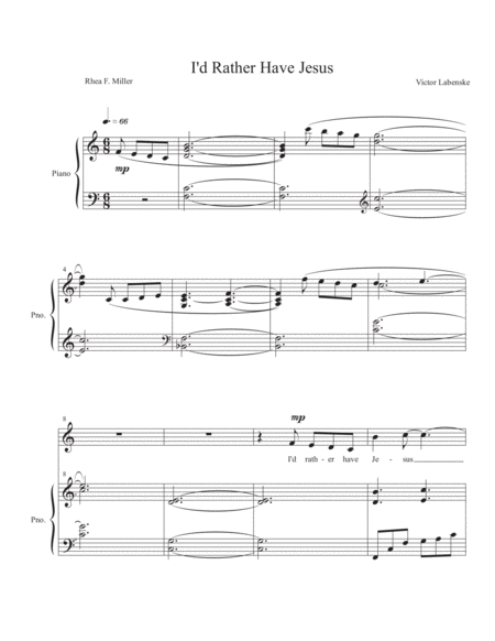 Free Sheet Music Sacred Moments