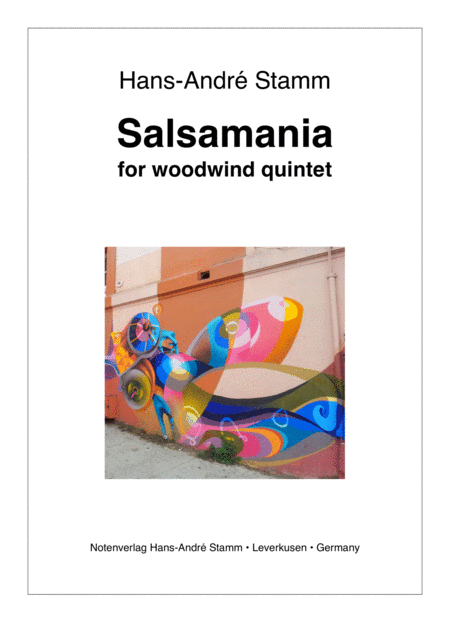 Free Sheet Music Salsamania For Woodwind Quintet