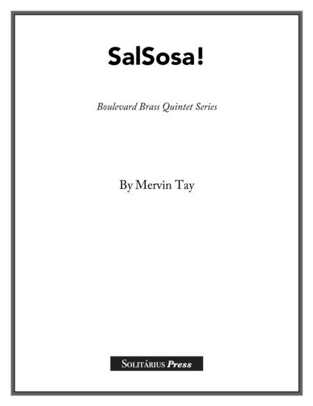 Free Sheet Music Salsosa