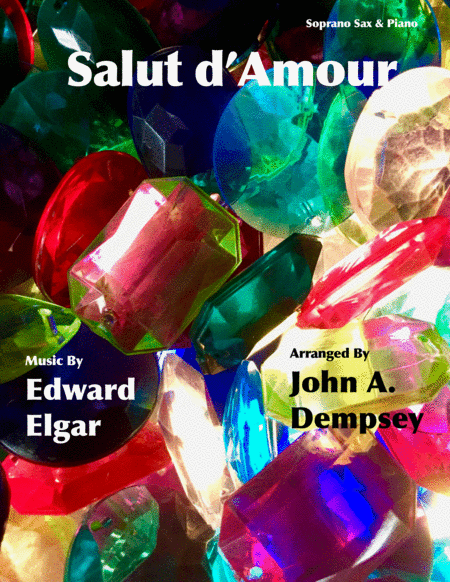 Salut D Amour Loves Greeting Soprano Sax And Piano Sheet Music