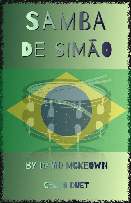 Samba De Simo For Cello Duet Sheet Music