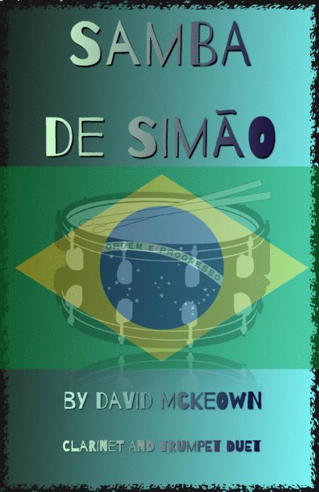 Samba De Simo For Clarinet And Trumpet Duet Sheet Music