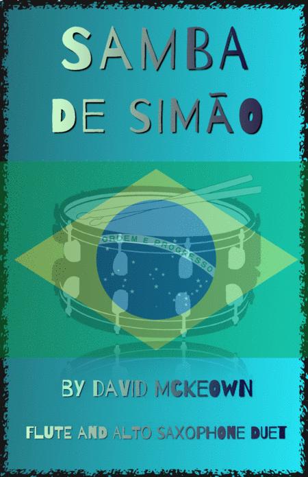 Samba De Simo For Flute And Alto Saxophone Duet Sheet Music