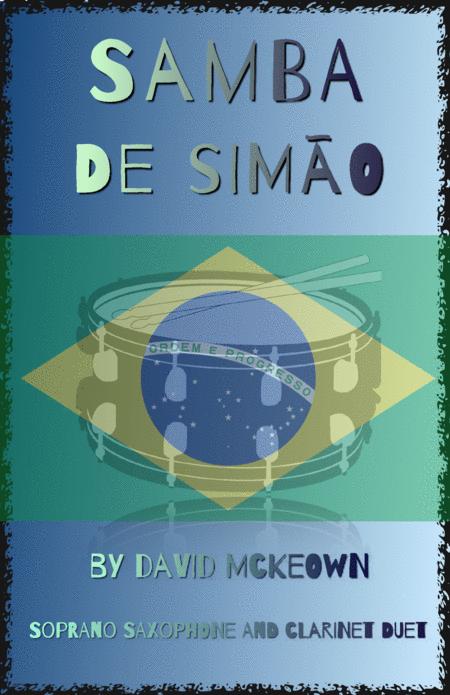 Free Sheet Music Samba De Simo For Soprano Saxophone And Clarinet Duet