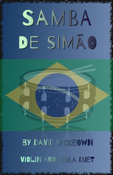 Samba De Simo For Violin And Viola Duet Sheet Music