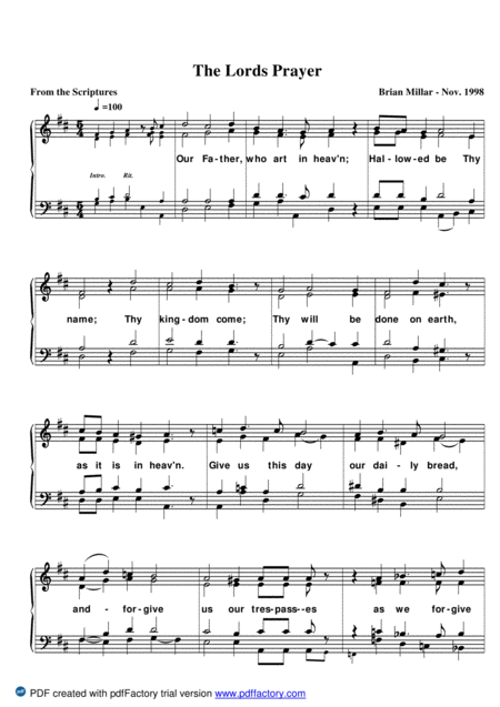 Santo Organ Accompaniment Track Sheet Music