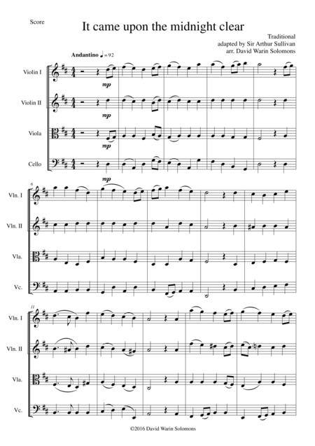 Free Sheet Music Sarabande Acs001