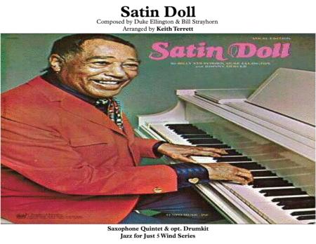 Satin Doll For Saxophone Quintet A At B Sheet Music