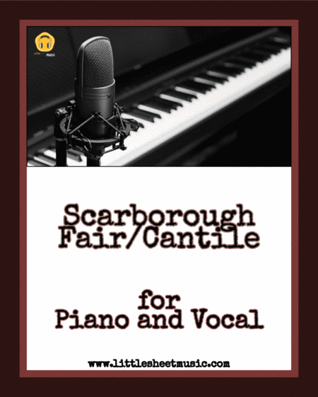 Scarborough Fair Canticle Piano Vocal Sheet Music