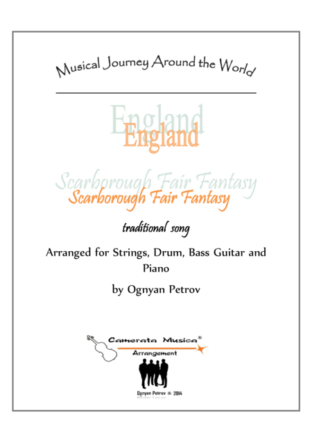 Free Sheet Music Scarborough Fair Fantasy