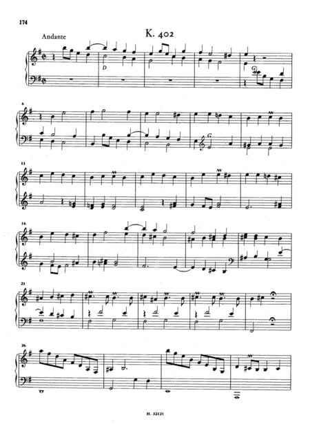 Free Sheet Music Scarlatti Sonata In E Minor K402 L427 Original Version