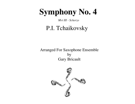 Scherzo Mvt Iii From Symphony No 4 Sheet Music