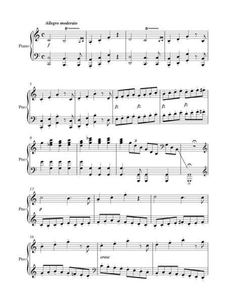 Free Sheet Music Schubert Unfinished Piano Sonata In C Major D 279 Completed By Neil Crossland