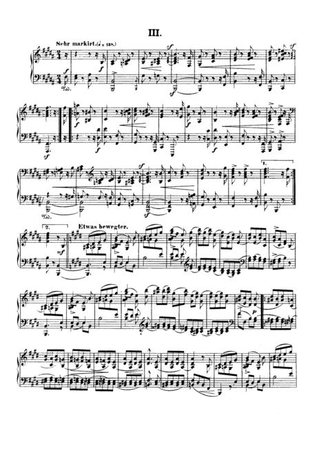 Free Sheet Music Schumann Romanze In B Major Op 28 No 3 Original Version