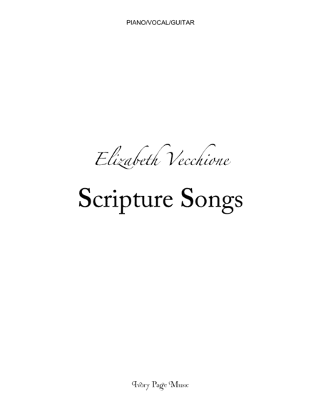 Free Sheet Music Scripture Songs Songbook