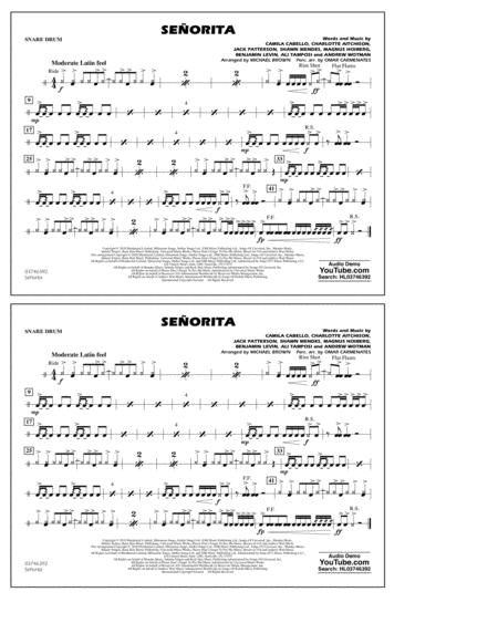 Se 241 Orita Arr Carmenates And Brown Snare Drum Sheet Music