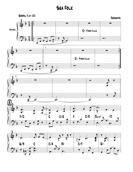 Sea Folk Sheet Music